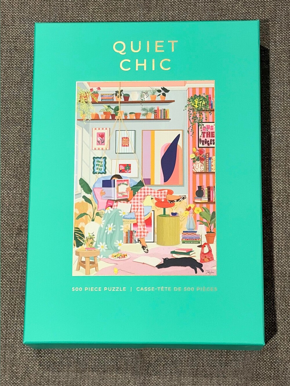 NEW IN BOX Hobbry "Quiet Chic" 500-Piece Puzzle